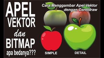 Tutorial menggambar Apel dengan Coreldraw