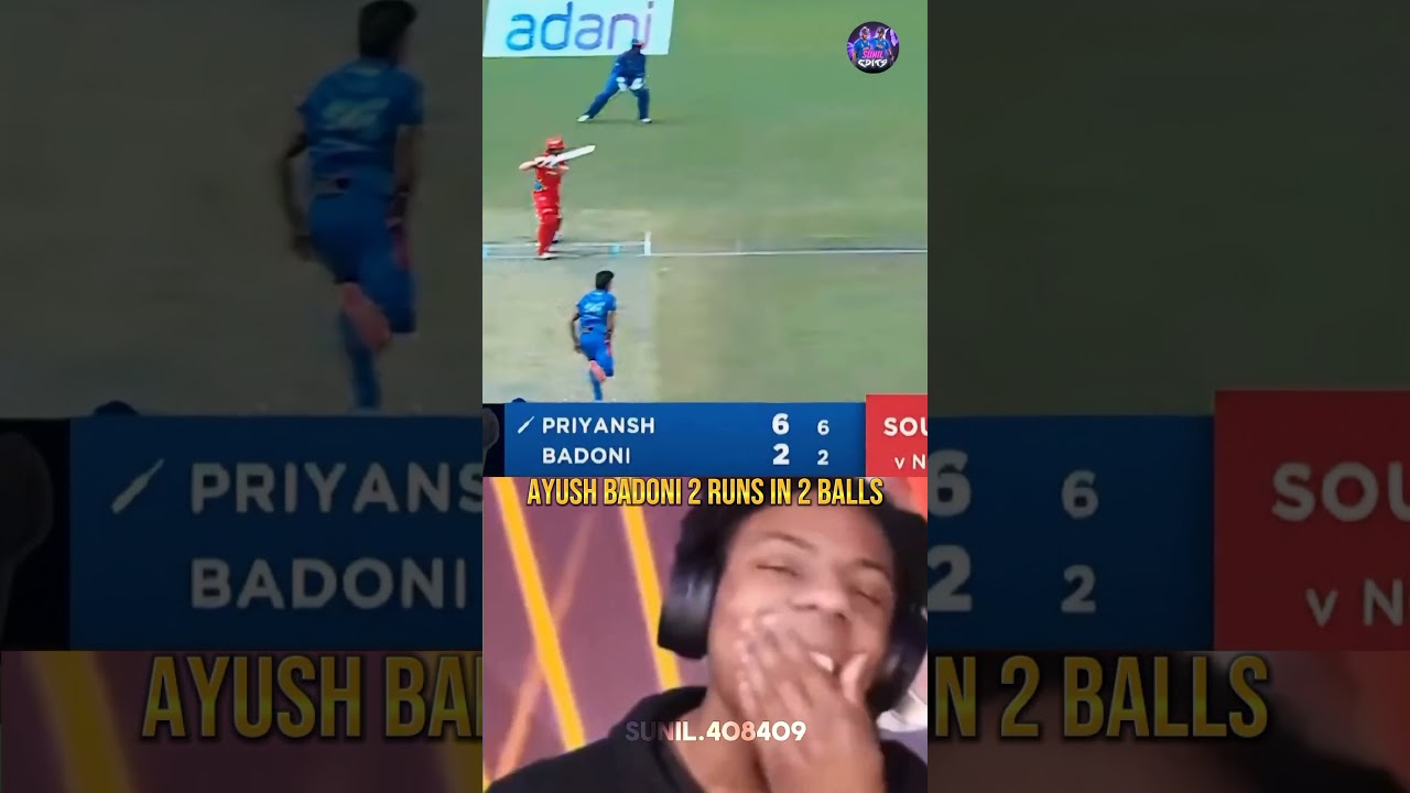 AYUSH BADONI 165 RUNS ☠️😱 