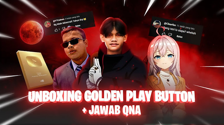 (SPECIAL MY BIRTHDAY) Unboxing Golden Play Button + Jawab QnA 1.000.000 SUBSCRIBER! 