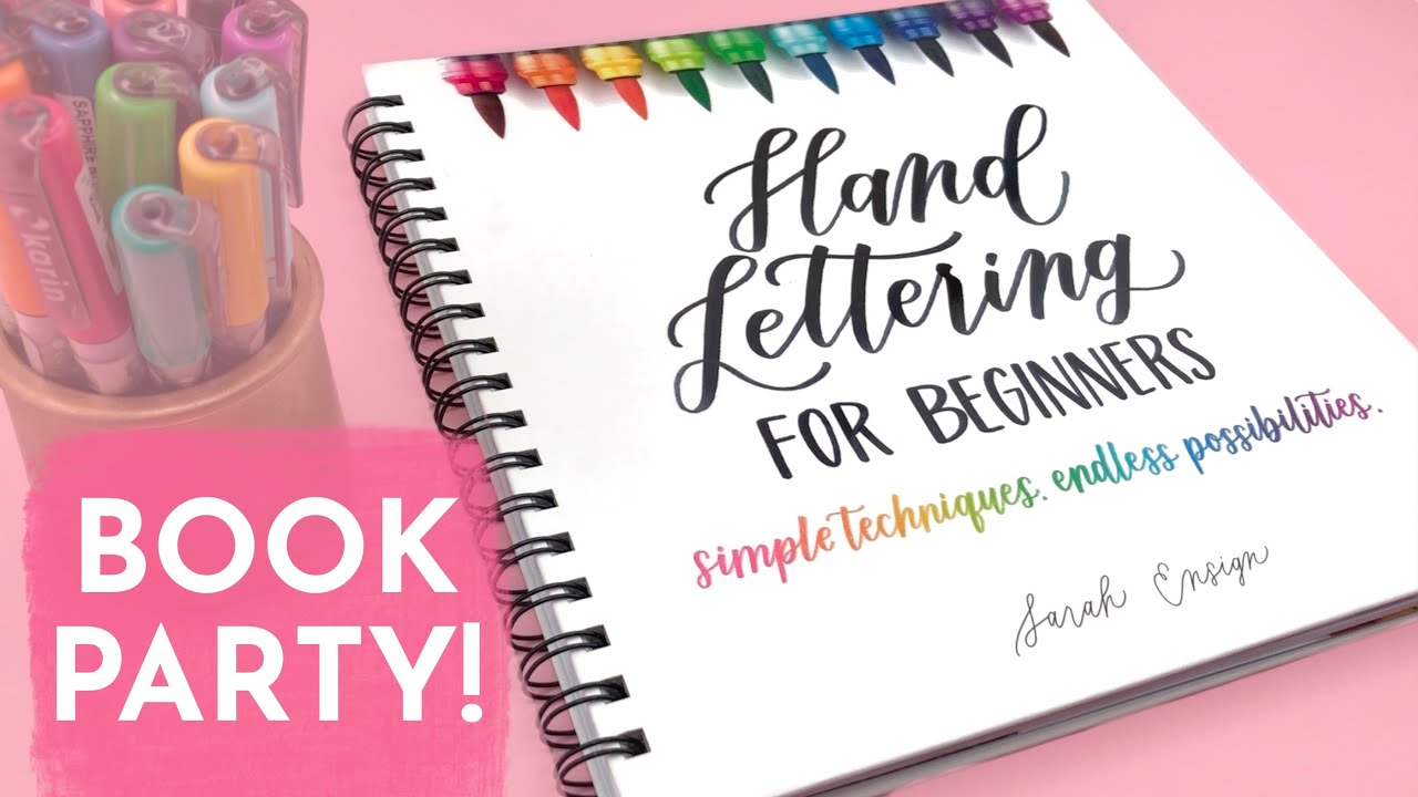 Hand Lettering for Beginners BOOK PARTY!