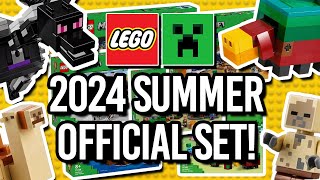 OFFICIAL SET REVEAL 2024 LEGO Minecraft