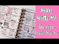 Plan With Me! | Horizontal Happy Planner | The Coffee Monsterz Co!