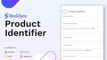 How to Add/Update Product Identifier in Stock Sync - Column Matching Guide | Inventory Management