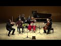 Chostakovitch quintette avec piano op 57 en sol mineur 4me mvt  festival musique  flaine