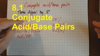 R3.1.2 Conjugate Acid\/Base Pairs [SL IB Chemistry]