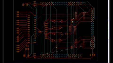 PCB autorouter in action