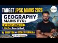 TARGET JPSC MAINS 2026 | Geography MAINS PYQs | 6th से 13th JPSC तक | Udit Kushwaha