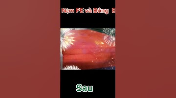 Nệm PE, Bông Ep tại nhà máy