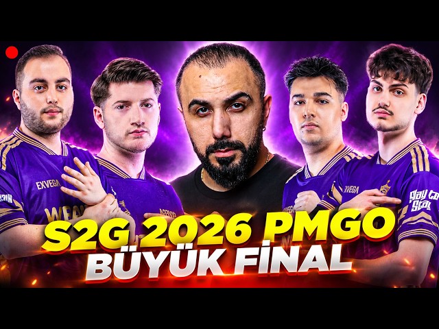 🔴 S2G E-SPOR 2026 PMGO TR BÜYÜK FİNAL GÜNÜ MAÇLARINI İZLİYORUZ! - PUBG Mobile