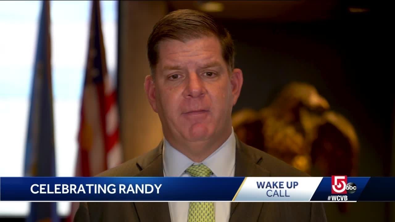 Walsh Randy Rair Wake Up Call: Mayor Walsh celebrates Randy Price - YouTube