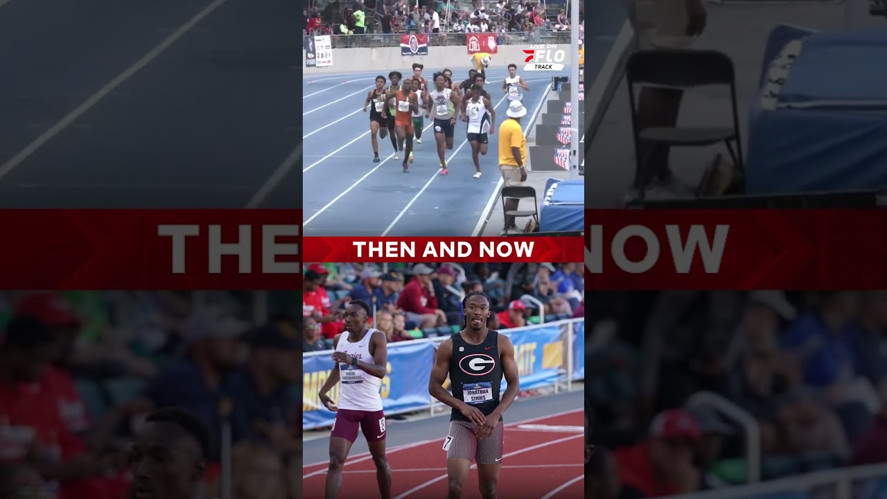 At the 2023 AAU Junior Olympics, Jon Simms battled with Stefon Dodoo, posting a pb 1:51.69 800m