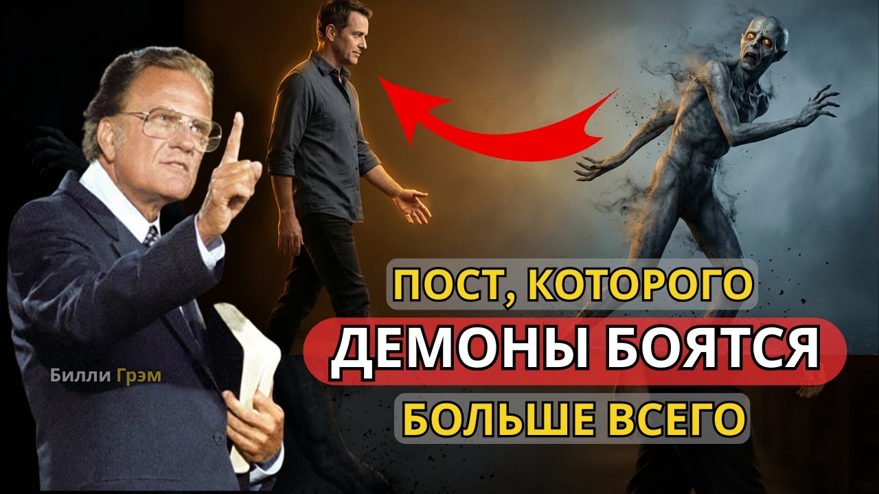 Секретный пост, от которого демоны бегут! Попробуйте и увидите волшебство! | Билли Грэм