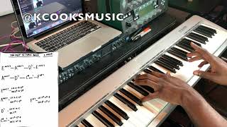 TOO DEEP TO TURN BACK - DANIEL CAESAR - PIANO TUTORIAL - @KCOOKSMUSIC