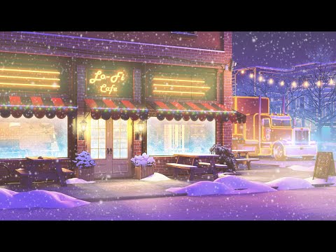 The Winter Cafe ❄ Christmas Lofi Beats to Relax to ❄ Lofi Holiday Music