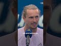 Zverev dankt der wichtigsten Person in seinem Leben 🥹💭  | SRF Sport