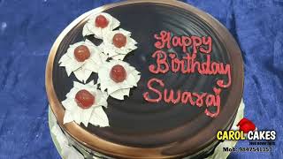 Black Forest Delicious Cake🤣🍰 | Black Forest Special Cake | Carol Cakes | Carol Days |