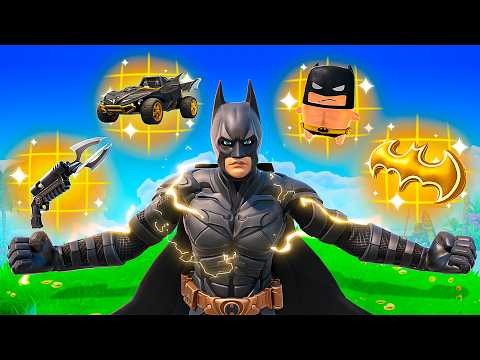 THE *SECRET* BATMAN CHALLENGE in FORTNITE! (BATCAVE and BATMOBILE)