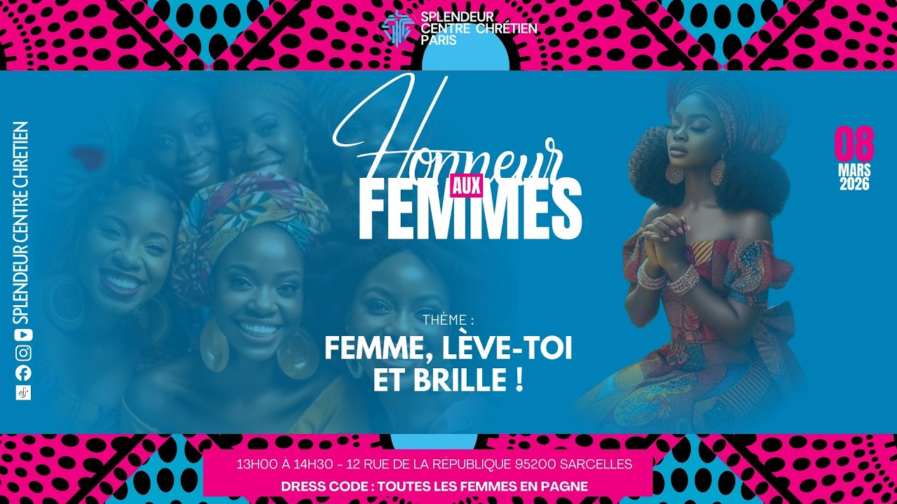 Spécial culte à la SPLENDEUR CENTRE CHRETIEN