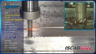 ISCAR Solid Ceramic Endmills
