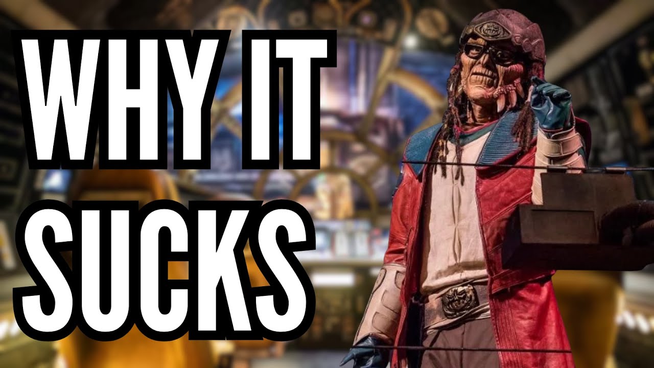 ХУДШИЙ аттракцион Disney «Звёздные войны» — «Тысячелетний сокол: Полёт контрабандиста» (Disneylan...