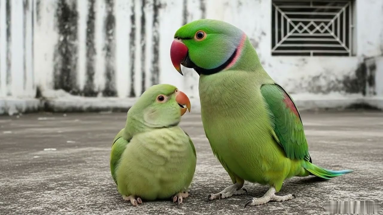 Ringneck Parrot Cute Talking Compilation