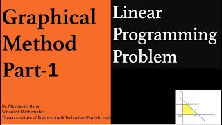 Graphical Method |Part 1| Linear Programming-Unique and Alternate/Infinite Solution