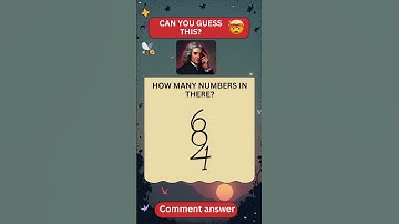 How Many Numbers Are There? 🤔 Only 1% Can Get It Right! #iqtest #puzzle #mathpuzzle #maths #foryou