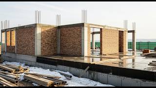 Earthquake Resistant House Construction - Step by Step (Episode 2: Walls & Columns)