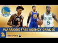 Warriors Free Agency Grades: Kelly Oubre Trade, Kent Bazemore, Brad Wanamaker & Klay Thompson Injury