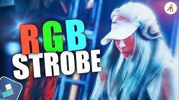 RGB STROBE VIDEO EFFECT - FILMORA 9 MUSIC VIDEO EDITING
