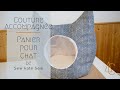 Couture accompagne  panier pour chat de sew kate sew
