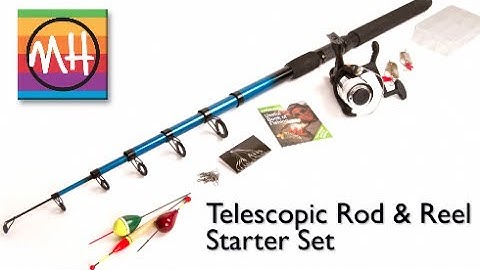 Introducing the Telescopic Rod and Reel Starter Kit from Matt Hayes Adventure