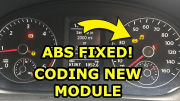 Coding New ABS Module For VW Golf 2.0 GTI 2007 Using ARTIDIAG EU DIAGNOSTIC TOOL - VCDS Alternative