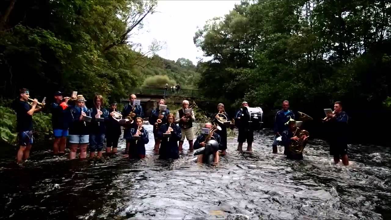 Cold Water Challenge 2014 Musikverein Allzeit Fröhlich Dedenborn