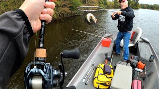 Windy Day w/ Dad...Sandy River Fall Fishing...Nice BASS!