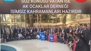 Mevzu Vatan Ise Gerisi Teferruat Dır Ak Ocaklar Derneği Hakan Yi̇ği̇t