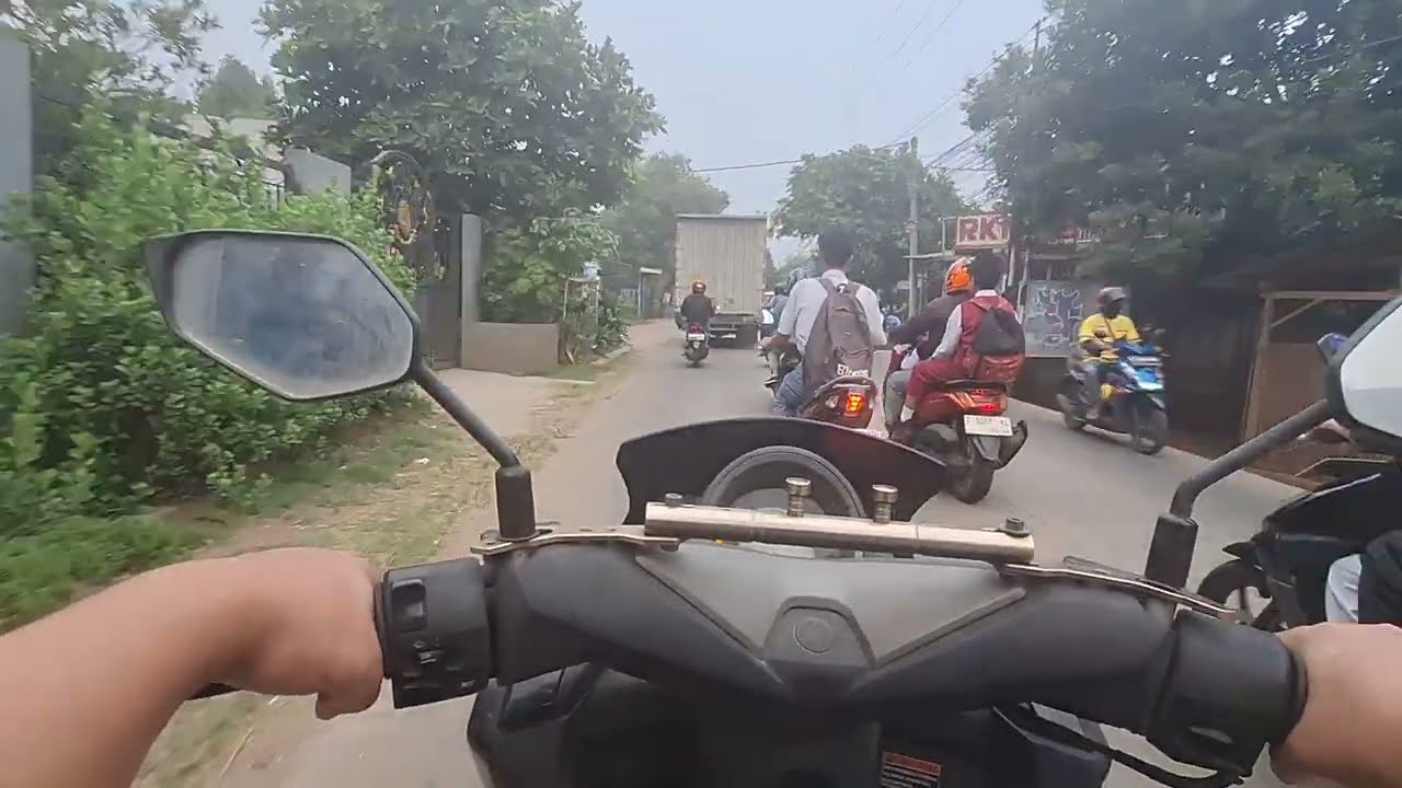 ANTAR SI BUNGSU KE SEKOLAH SDIT INSAN MANDIRI RELIEF GREENVILLE VIA JALAN SETU