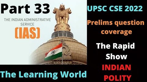 Part 33 | UPSC Prelims MCQ