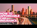 Cut your houston car insurance bill by 600 or more how to save on car insurance in houston