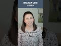Backup Like A Pro #amandalittlecott #photoorganizing #backup