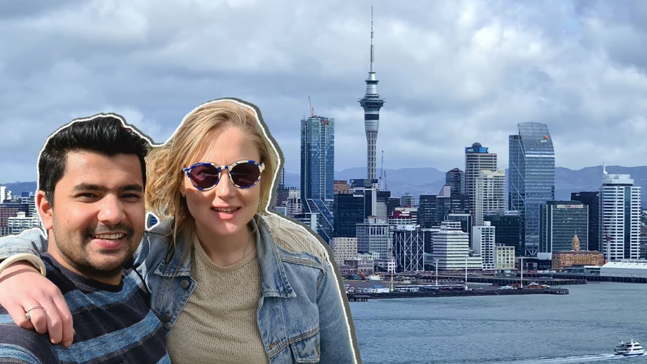 MY INDIAN HUSBAND AND I EXPLORE THE CITY | AUCKLAND | SAXENA FAM