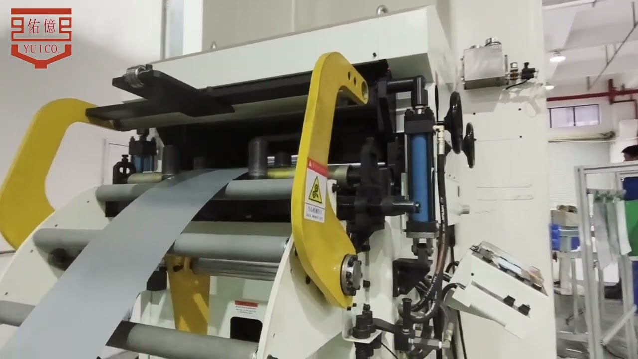 Thin Sheet Compact 3 In 1 Uncoiler Straightener and Coil Feed Line