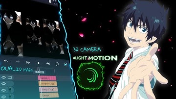 3D Move  Camera object tutorial - ALIGHT MOTION