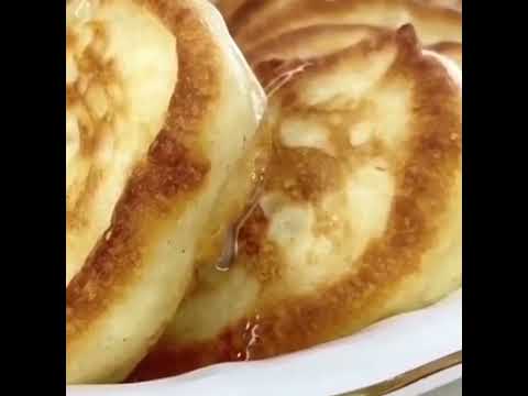 Пышные оладьи на кефире
