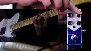 Xvive Echoman analog delay pedal demo by Vinai Trinateepakdee (VT)