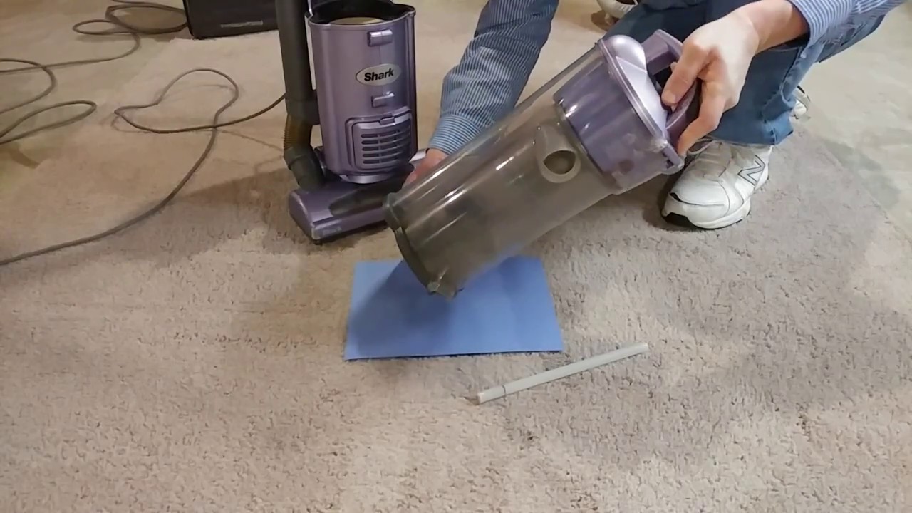 Shark NV22 Baking Soda in the Carpet Test YouTube