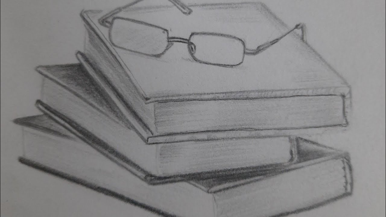 How to draw Books, Object Drawing