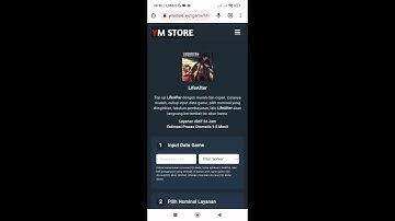SOURCE CODE WEBSITE TOP UP GAME