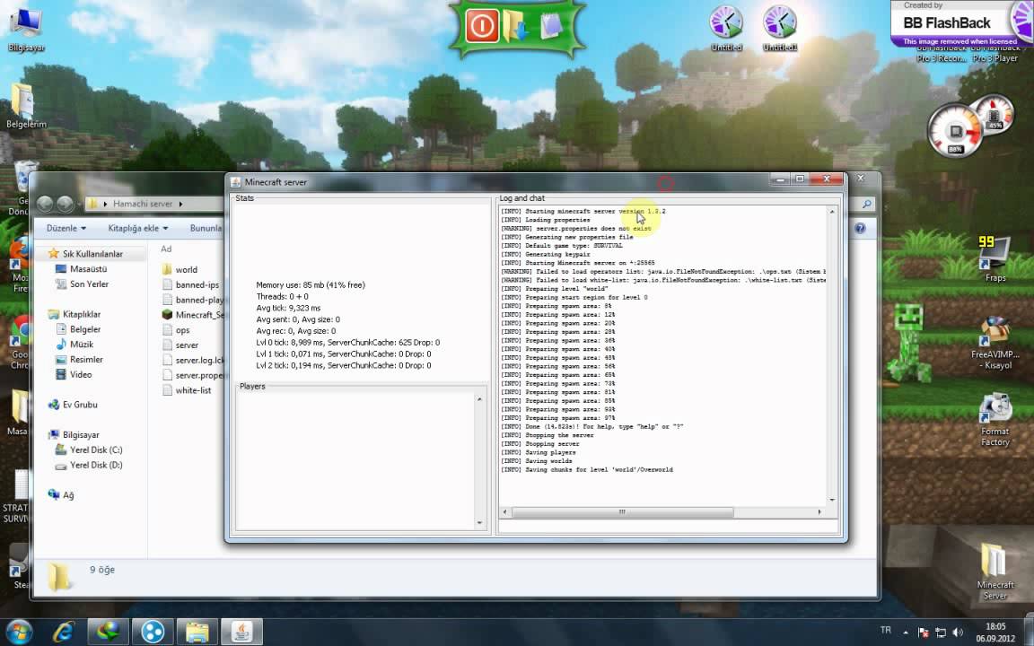 Minecraft Hamachi Server Kurma - YouTube