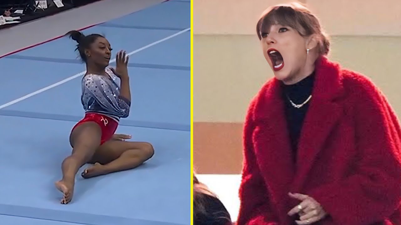 Taylor Swift's Reaction to Simone Biles Using (Ready For It) in Olympic